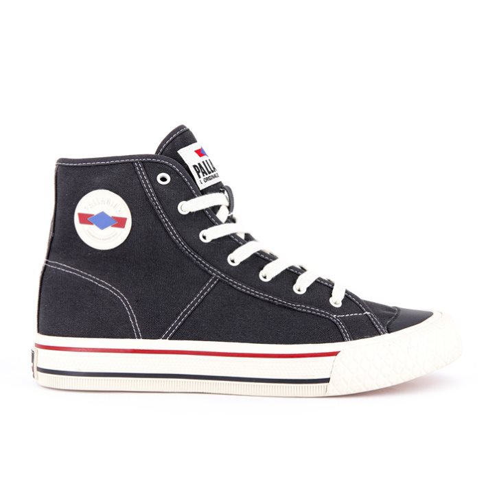 Baskets Palladium Palla Louvel High Tops Homme Noir | FR FCI971V